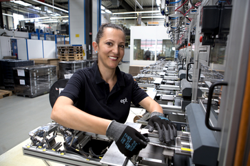 Bestückautomaten am Standort Peiting